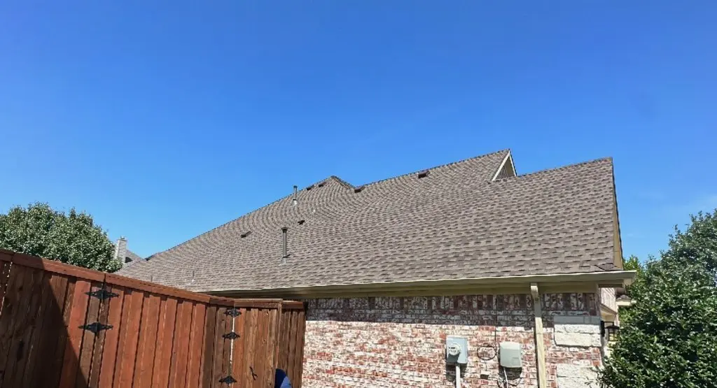 Completed roof replacement project in Mentor